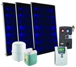 Zestaw solarny Inisol Uno SLIM 3K-6 ze wsparciem hydraulicznym na dach płaski/taras